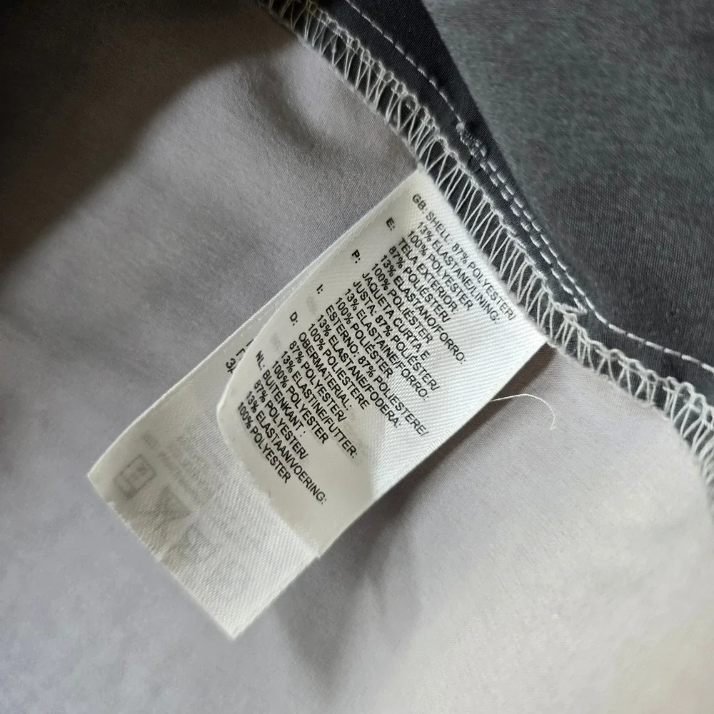 The North Face Flight Series Windbreaker Mens Medium Gray Black‎ Vintage